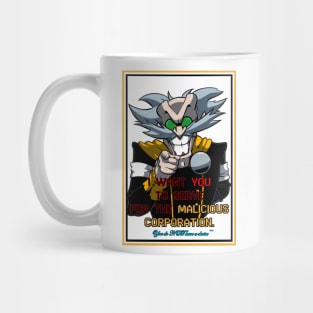 Malicious Corporation Recruitment Mug